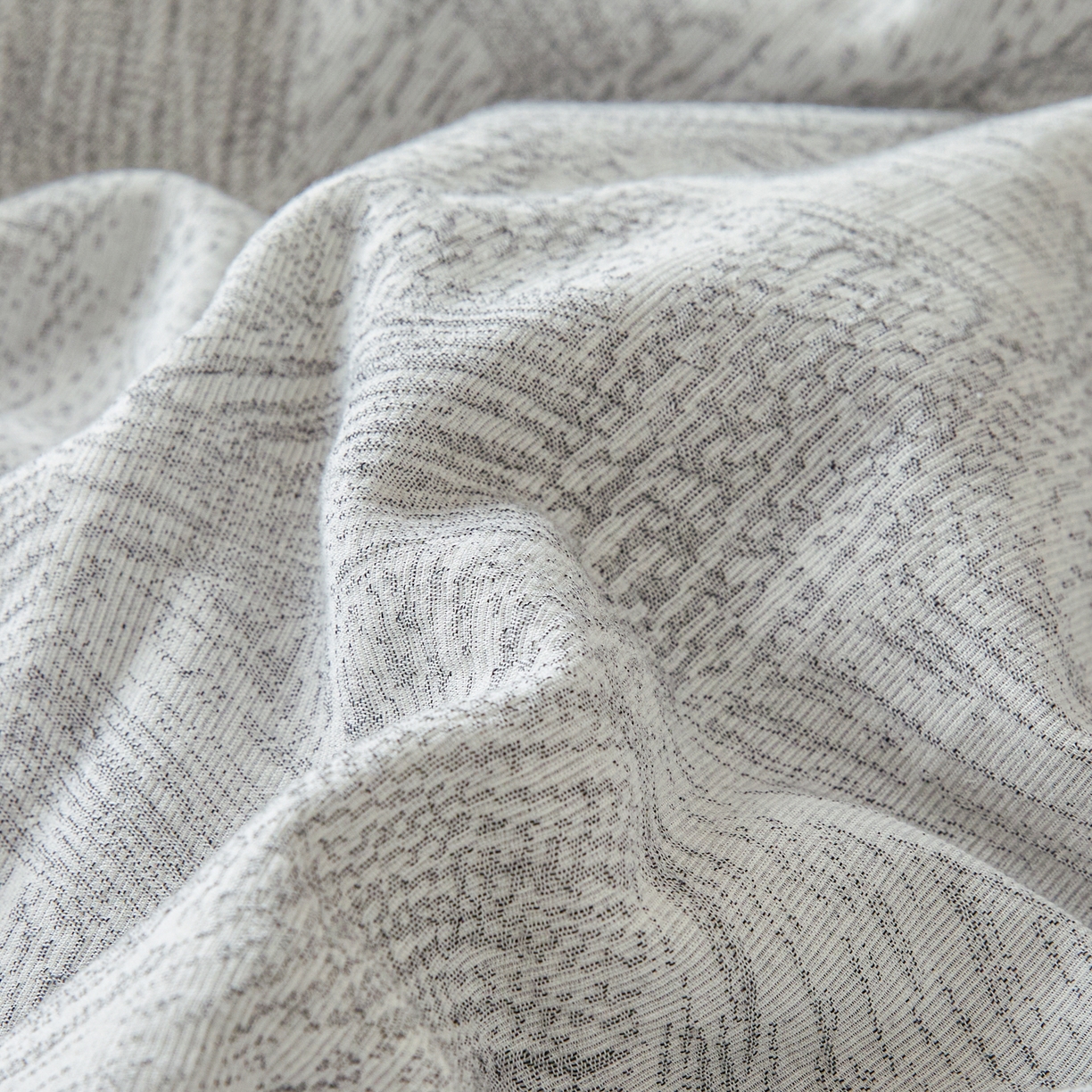 91家纺网 家纺一手货源 找家纺 吾秀家居 2026新款全棉色织提花三层纱夏被夏凉被空调被-华美 简森-灰