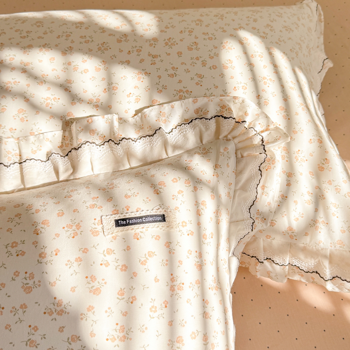 91家纺网 家纺一手货源 找家纺 （总）艾唯希家纺 2026新款全棉双层花边工艺四件套-第二批