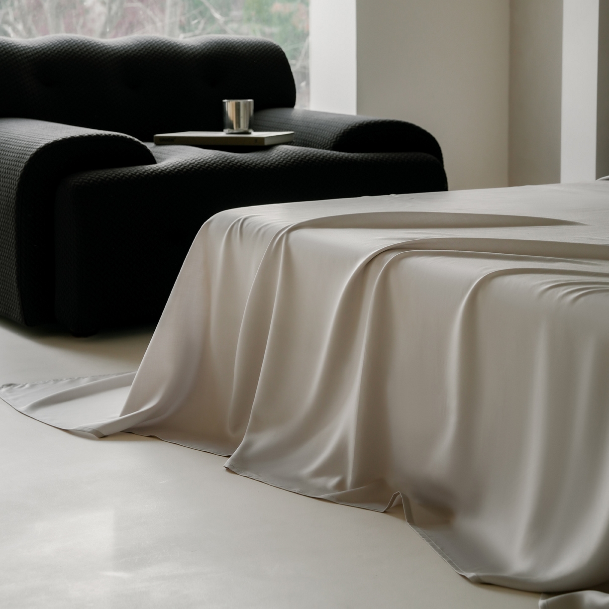 91家纺网 家纺一手货源 找家纺 （总）简纯主义 2026新款100S超细旦进口兰精天丝单床单床单单件