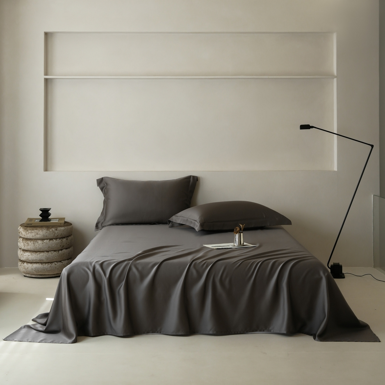 91家纺网 家纺一手货源 找家纺 （总）简纯主义 2026新款100S超细旦进口兰精天丝单床单床单单件