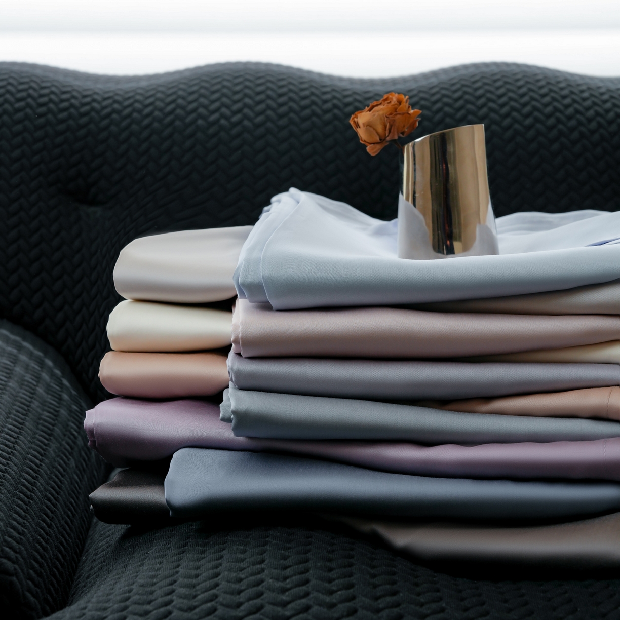 简纯主义 2026新款100S超细旦进口兰精天丝单床单床单单件 组合图仅供展示-不可下单