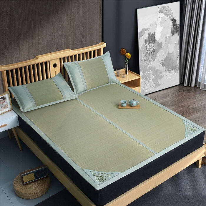 91家纺网 家纺一手货源 找家纺 （总）yyds网供 2026新款纯天然蔺草席兰草席植物草席100%凉席空调席复古新中式老式凉席