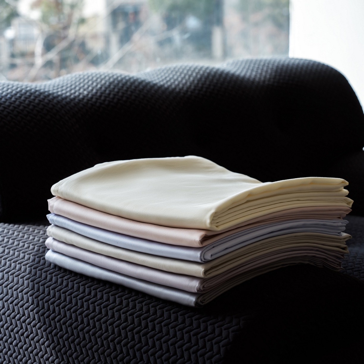 91家纺网 家纺一手货源 找家纺 简纯主义 2026新款100S超细旦进口兰精天丝单床单床单单件 组合图仅供展示-不可下单