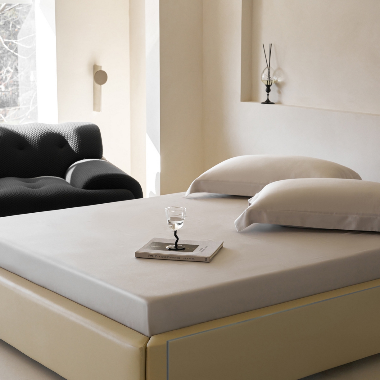 91家纺网 家纺一手货源 找家纺 （总）简纯主义 2026新款100S超细旦进口兰精天丝单床笠床笠单件