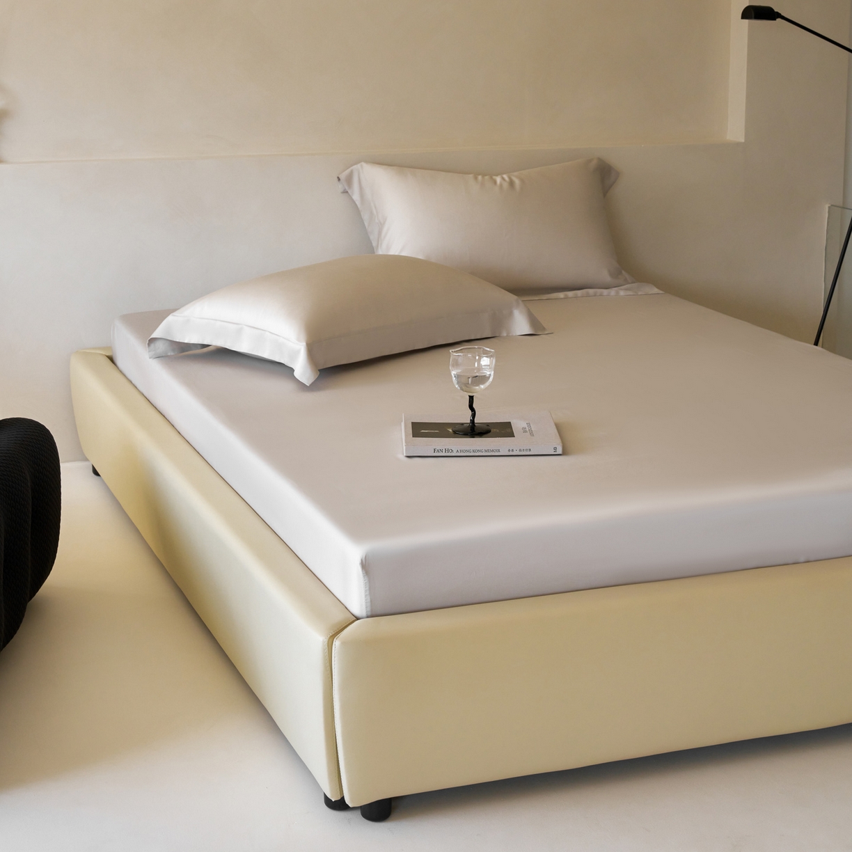 91家纺网 家纺一手货源 找家纺 （总）简纯主义 2026新款100S超细旦进口兰精天丝单床笠床笠单件