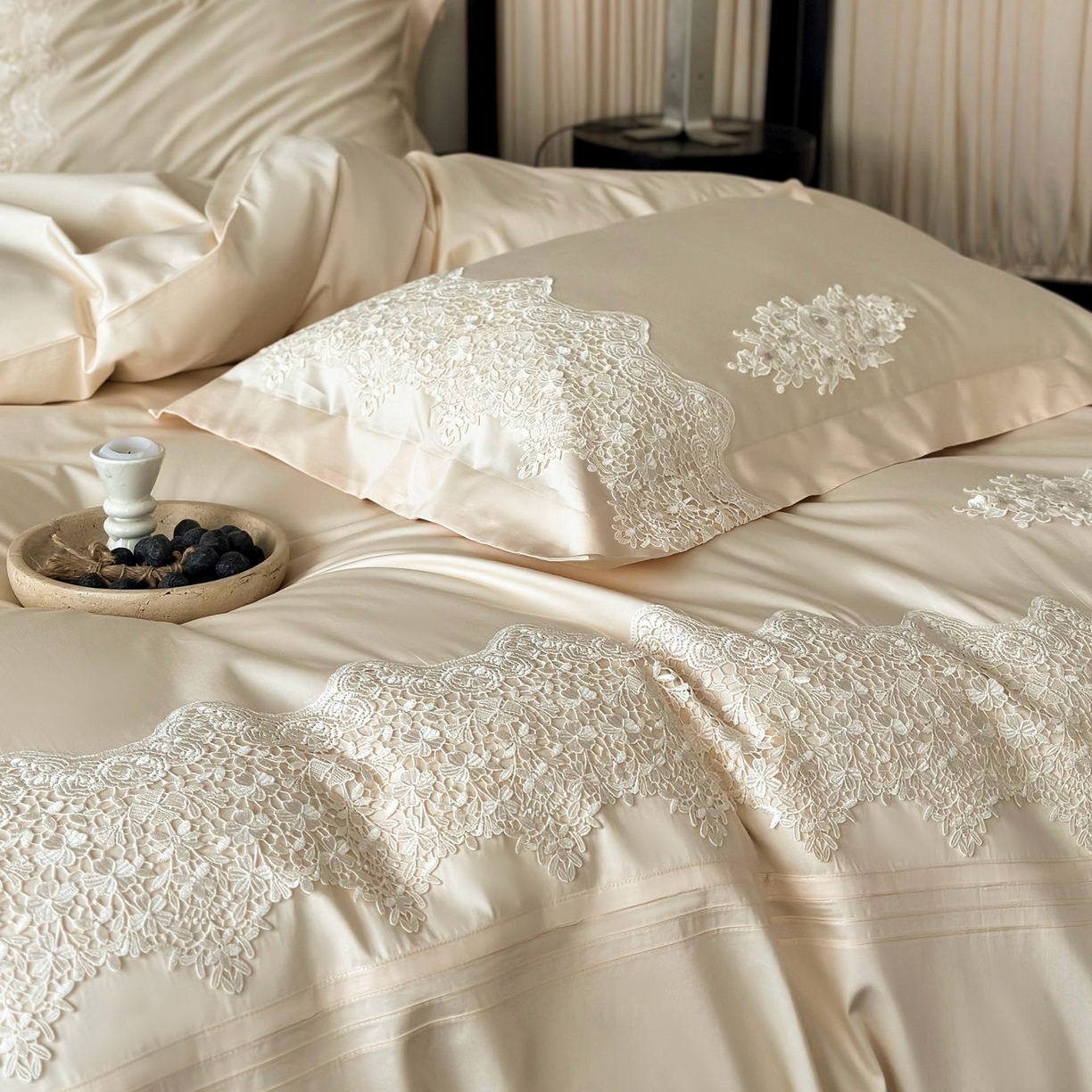 91家纺网 家纺一手货源 找家纺 （总）满座家居 2026新款50双股长绒棉纯棉四件套-漫语