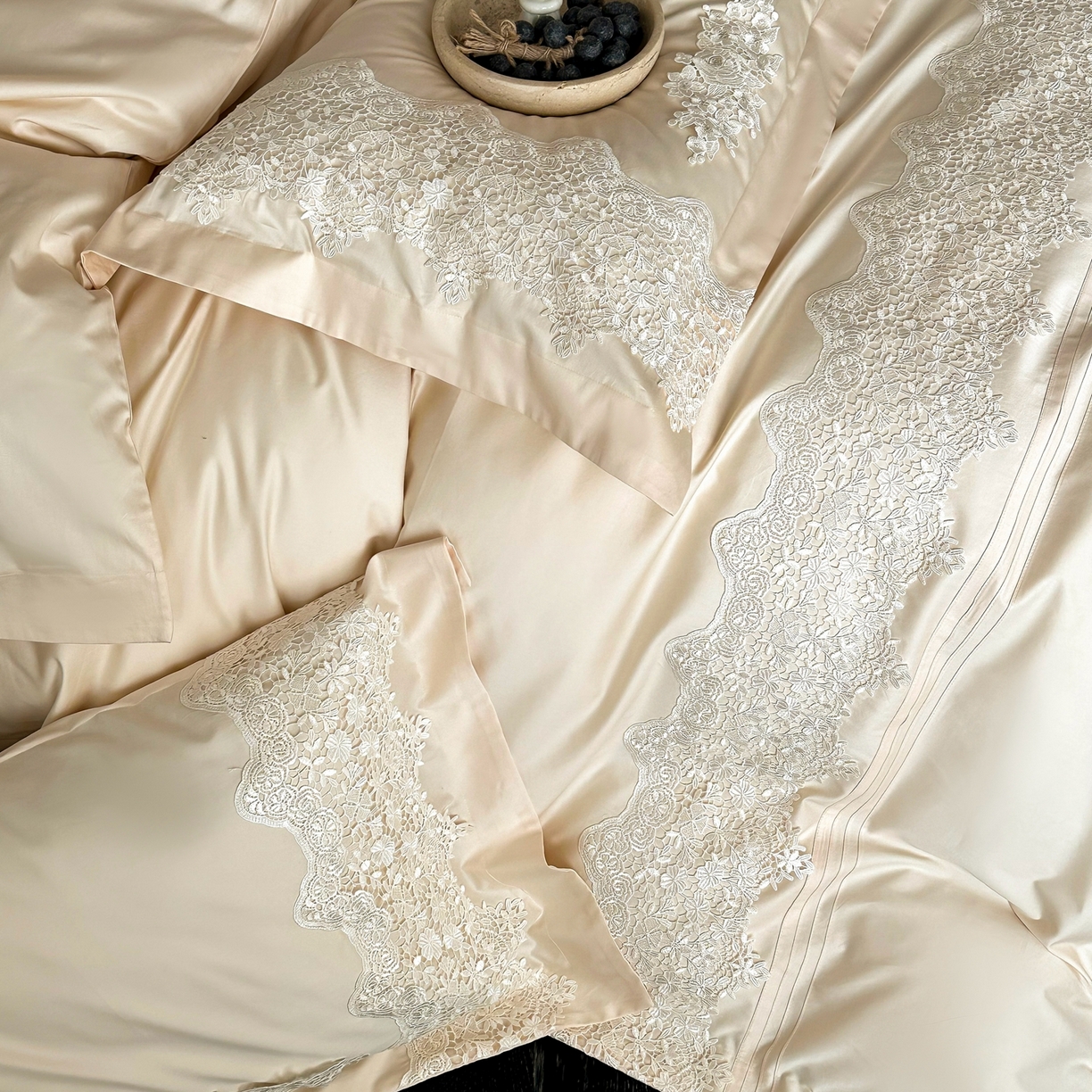 91家纺网 家纺一手货源 找家纺 （总）满座家居 2026新款50双股长绒棉纯棉四件套-漫语