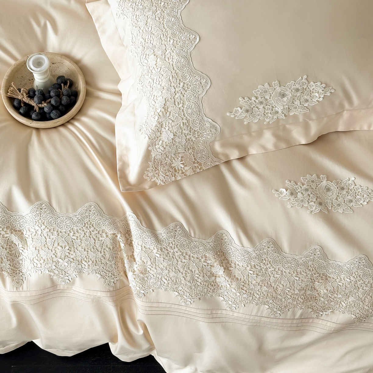 91家纺网 家纺一手货源 找家纺 （总）满座家居 2026新款50双股长绒棉纯棉四件套-漫语