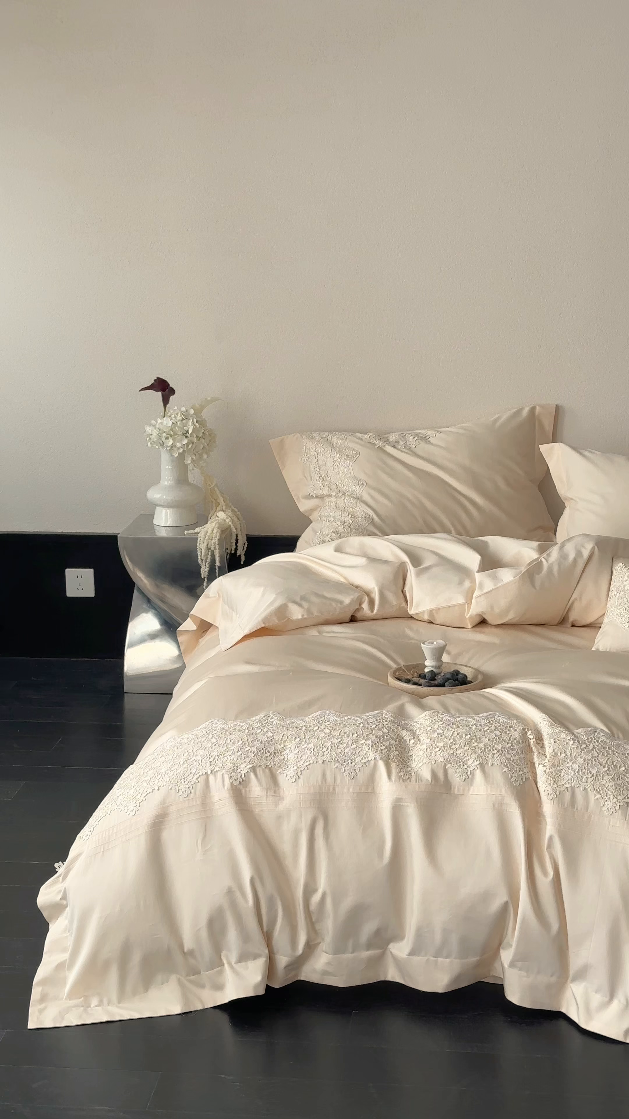 91家纺网 家纺一手货源 找家纺 （总）满座家居 2026新款50双股长绒棉纯棉四件套-漫语