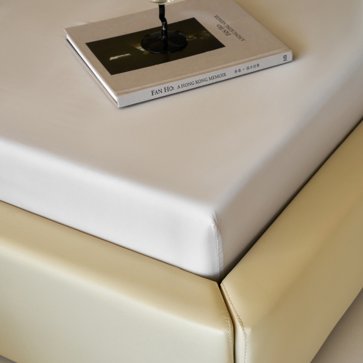 91家纺网 家纺一手货源 找家纺 简纯主义 2026新款100S超细旦进口兰精天丝单床笠床笠单件 经典灰