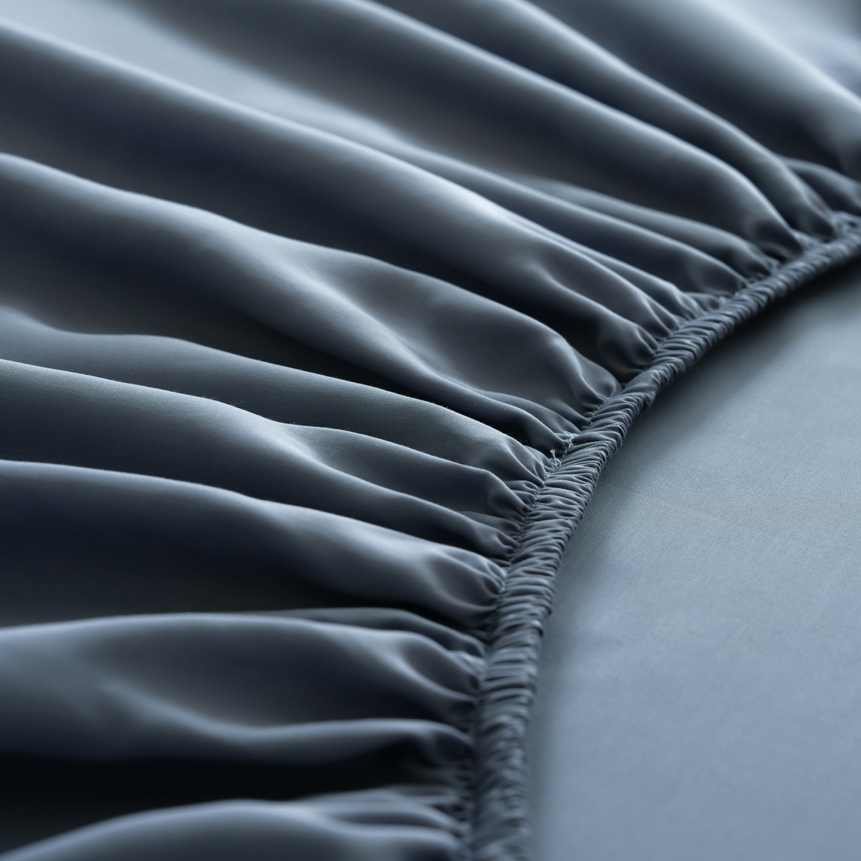 91家纺网 家纺一手货源 找家纺 简纯主义 2026新款100S超细旦进口兰精天丝单床笠床笠单件 太妃灰