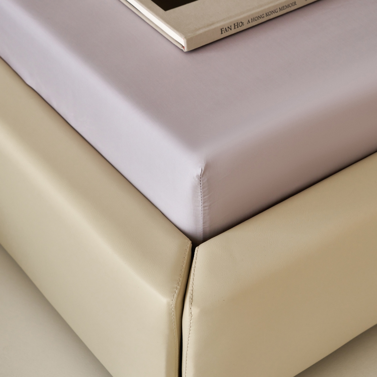 91家纺网 家纺一手货源 找家纺 简纯主义 2026新款100S超细旦进口兰精天丝单床笠床笠单件 紫砂灰