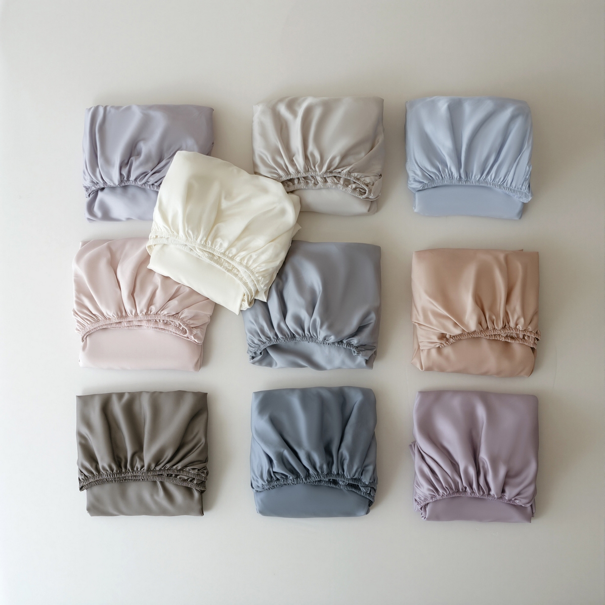 91家纺网 家纺一手货源 找家纺 简纯主义 2026新款100S超细旦进口兰精天丝单床笠床笠单件 组合图仅供展示-不可下单