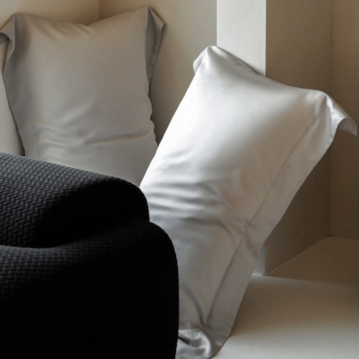 91家纺网 家纺一手货源 找家纺 （总）简纯主义 2026新款100S超细旦进口兰精天丝单枕套枕套单件