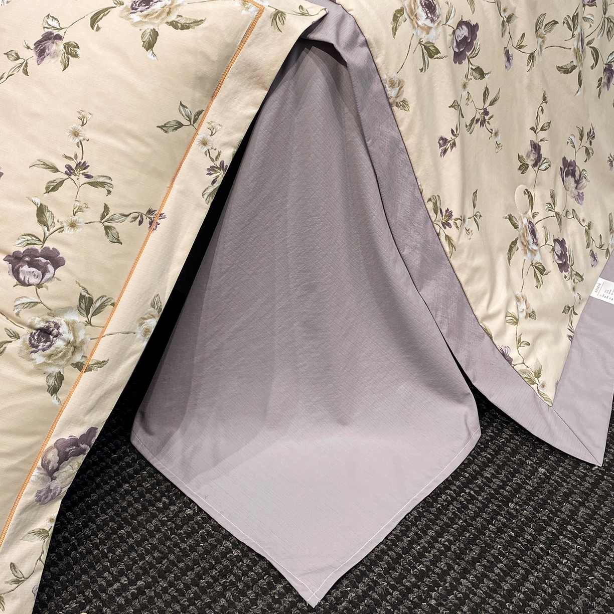 91家纺网 家纺一手货源 找家纺 佳品居 2026新款凉感天丝棉印花系列水洗真丝夏被四件套 安妮