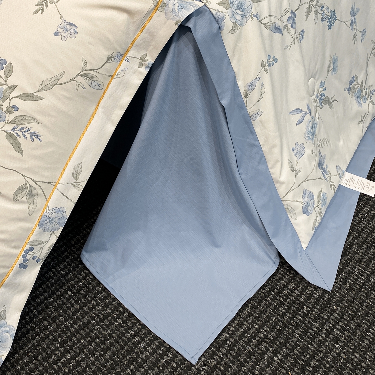 91家纺网 家纺一手货源 找家纺 佳品居 2026新款凉感天丝棉印花系列水洗真丝夏被四件套 春溪兰