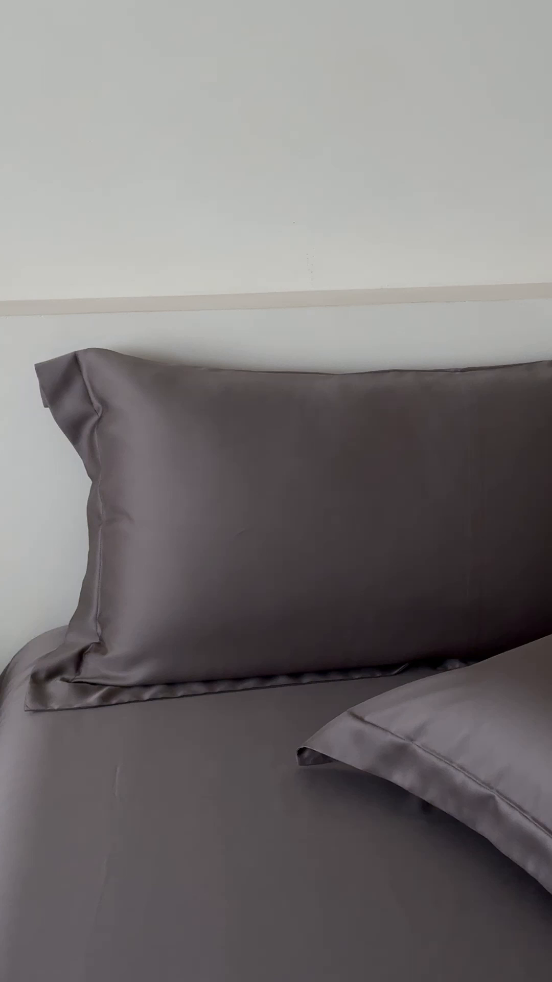 91家纺网 家纺一手货源 找家纺 简纯主义 2026新款100S超细旦进口兰精天丝单枕套枕套单件 雾迷