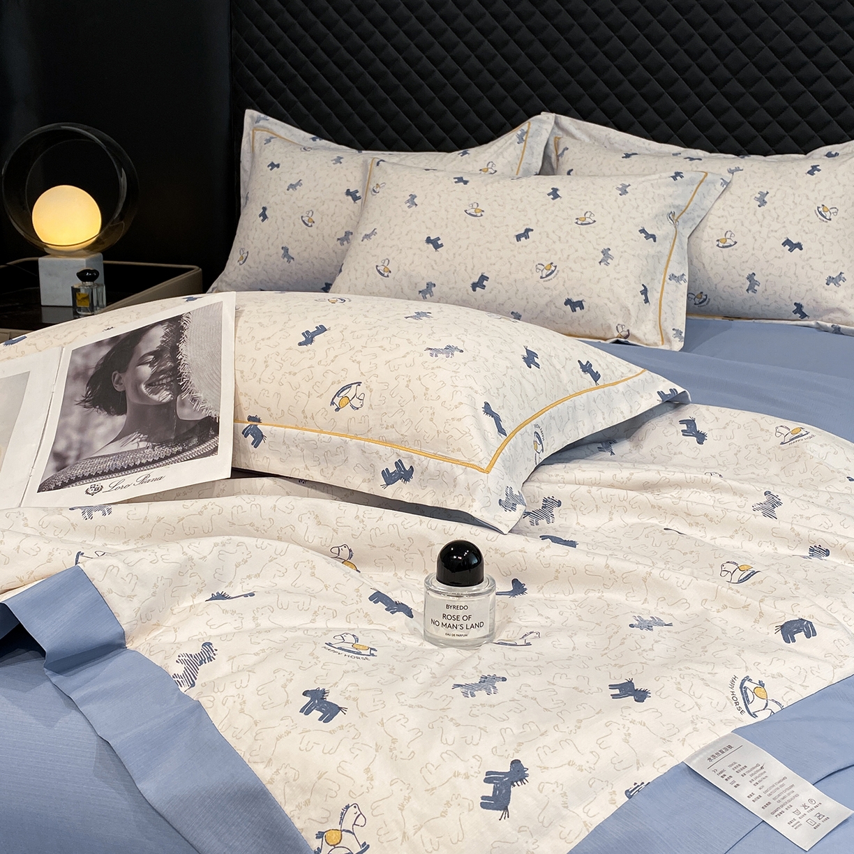 91家纺网 家纺一手货源 找家纺 佳品居 2026新款凉感天丝棉印花系列水洗真丝夏被四件套 马上有钱