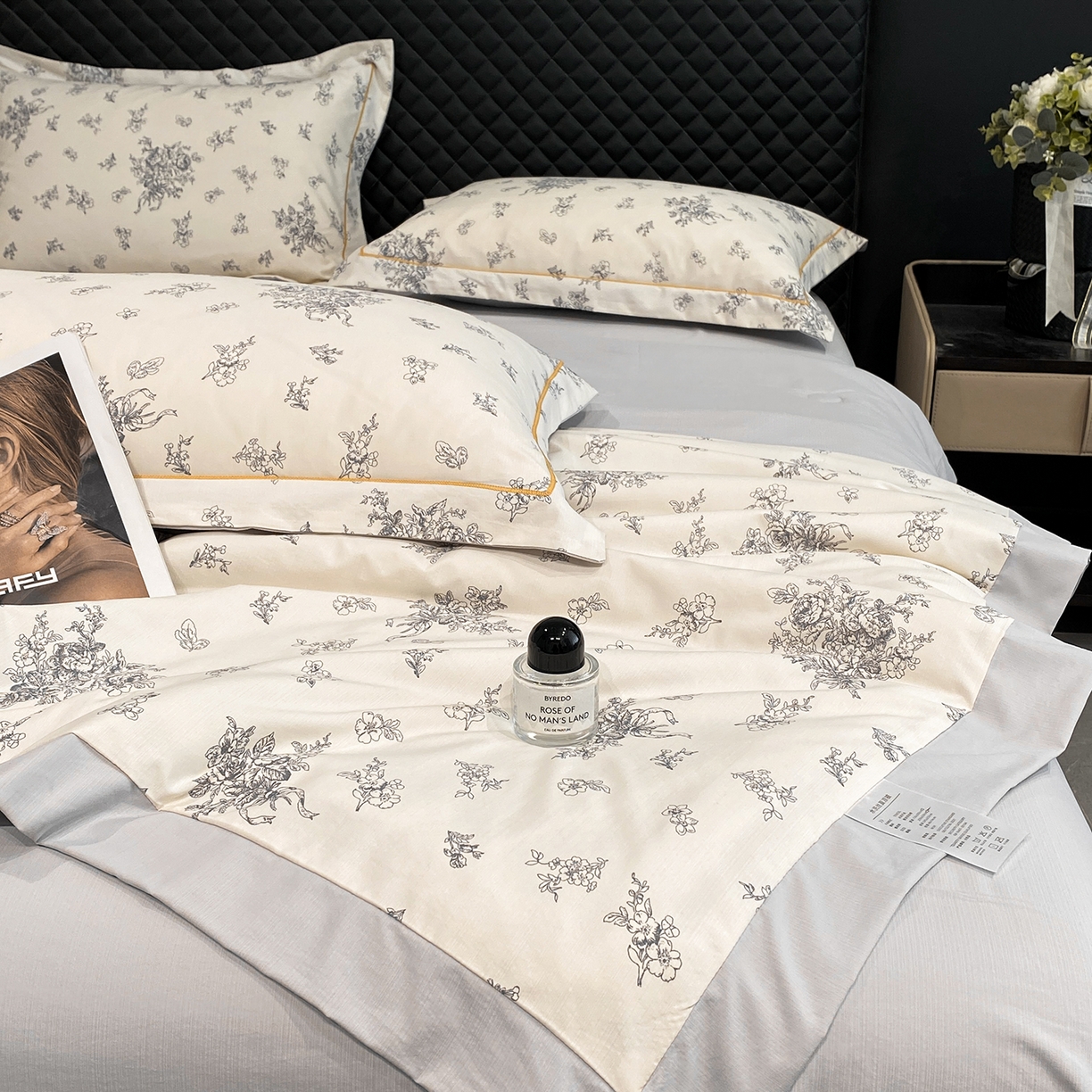 91家纺网 家纺一手货源 找家纺 佳品居 2026新款凉感天丝棉印花系列水洗真丝夏被四件套 南洋假日