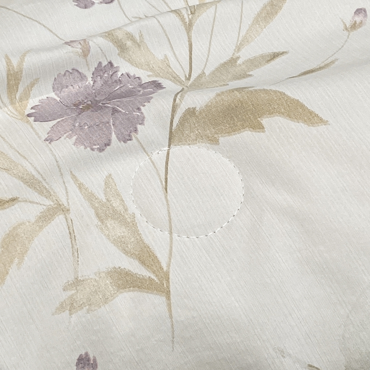 91家纺网 家纺一手货源 找家纺 佳品居 2026新款凉感天丝棉印花系列水洗真丝夏被四件套 温岚-紫