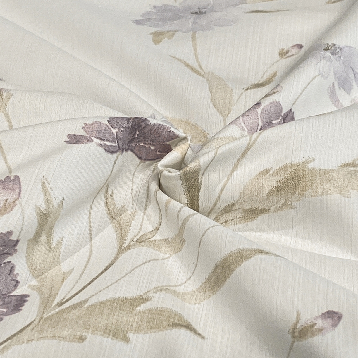 91家纺网 家纺一手货源 找家纺 佳品居 2026新款凉感天丝棉印花系列水洗真丝夏被四件套 温岚-紫