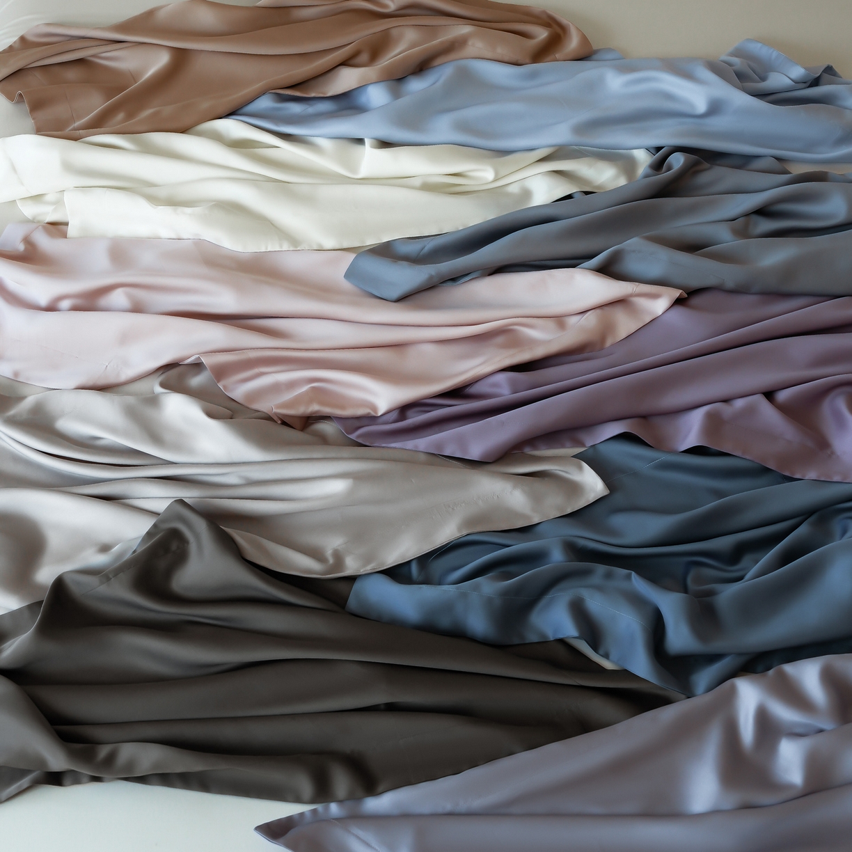 91家纺网 家纺一手货源 找家纺 简纯主义 2026新款100S超细旦进口兰精天丝单枕套枕套单件 组合图仅供展示-不可下单