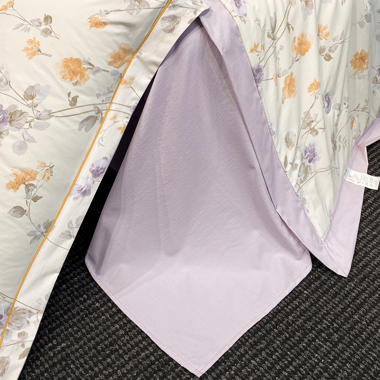 91家纺网 家纺一手货源 找家纺 佳品居 2026新款凉感天丝棉印花系列水洗真丝夏被四件套 雅枝