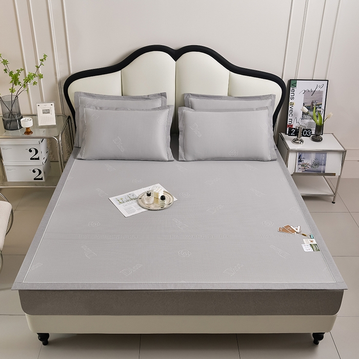 91家纺网 家纺一手货源 找家纺 （总）小牛席业 2026新款迪恩冷感豆豆席凉席席子系列v凉席藤席冰藤席冰丝席竹席乳胶席