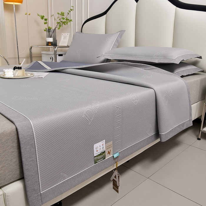 91家纺网 家纺一手货源 找家纺 （总）小牛席业 2026新款迪恩冷感豆豆席凉席席子系列v凉席藤席冰藤席冰丝席竹席乳胶席