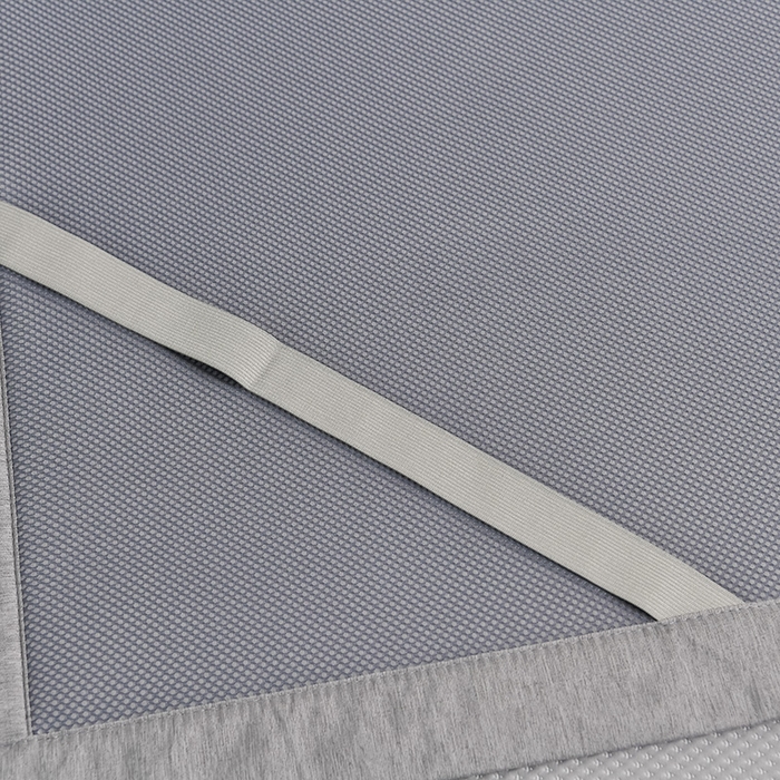 91家纺网 家纺一手货源 找家纺 小牛席业 2026新款迪恩冷感豆豆席凉席席子系列 迪恩冷感豆豆席-灰色