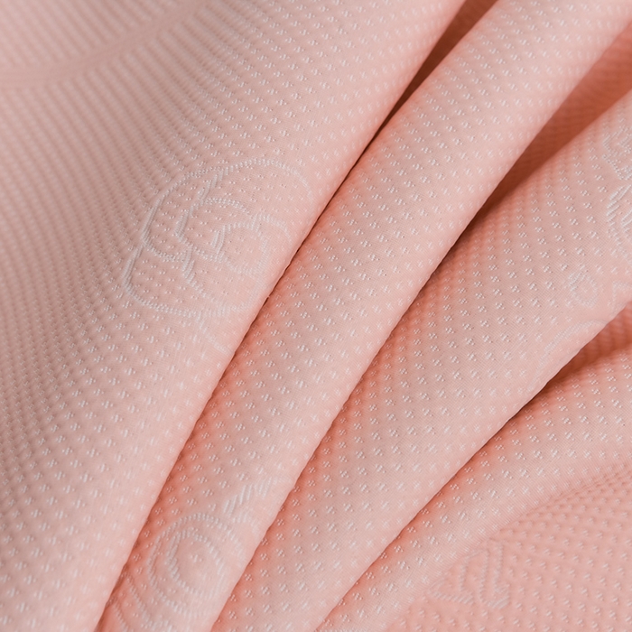 91家纺网 家纺一手货源 找家纺 小牛席业 2026新款迪恩冷感豆豆席凉席席子系列 迪恩冷感豆豆席-粉色