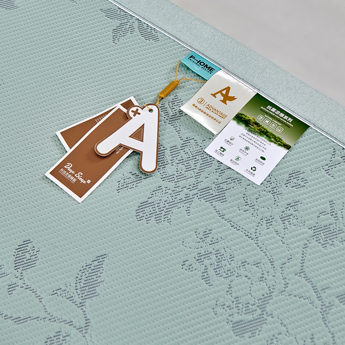 91家纺网 家纺一手货源 找家纺 小牛席业 2026新款牡丹花蔓冷感豆豆席凉席席子 牡丹花蔓-抹茶