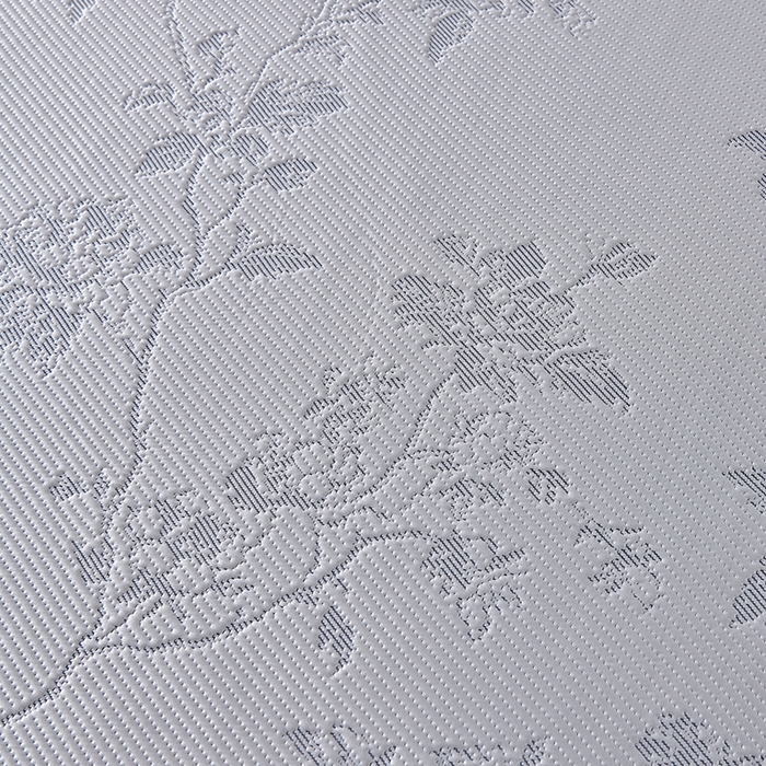 91家纺网 家纺一手货源 找家纺 小牛席业 2026新款牡丹花蔓冷感豆豆席凉席席子 牡丹花蔓-灰色