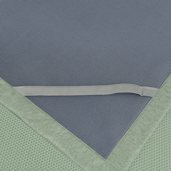 91家纺网 家纺一手货源 找家纺 小牛席业 2026新款蔷薇冷感豆豆席系列凉席席子 蔷薇-绿色