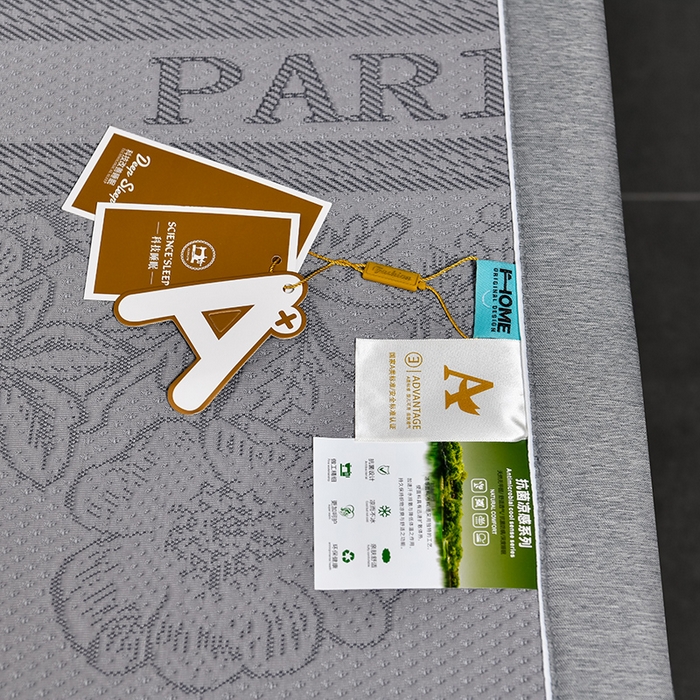 91家纺网 家纺一手货源 找家纺 小牛席业 2026新款蔷薇冷感豆豆席系列凉席席子 蔷薇-灰色