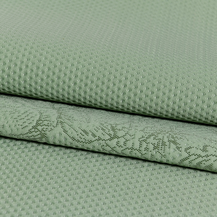 91家纺网 家纺一手货源 找家纺 小牛席业 2026新款蔷薇冷感豆豆席系列凉席席子 蔷薇-绿色