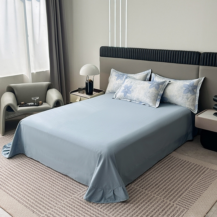 91家纺网 家纺一手货源 找家纺 （总）眷恋家纺 2025新款牛奶绒加厚卡通刺绣四件套-旺仔