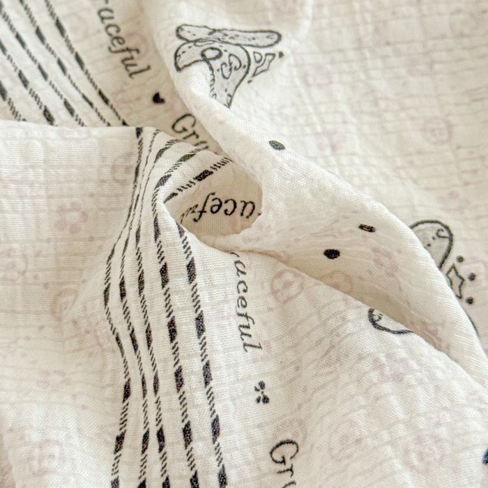 91家纺网 家纺一手货源 找家纺 （总）桔禾家纺 2026春夏新款小清新A类超柔泡芙棉泡泡纱双层纱四件套