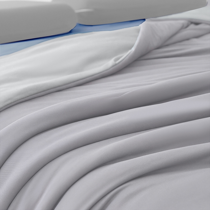 91家纺网 家纺一手货源 找家纺 柏薇 2026新款夏季双感深睡被夏被夏凉被pro3.0 青空灰