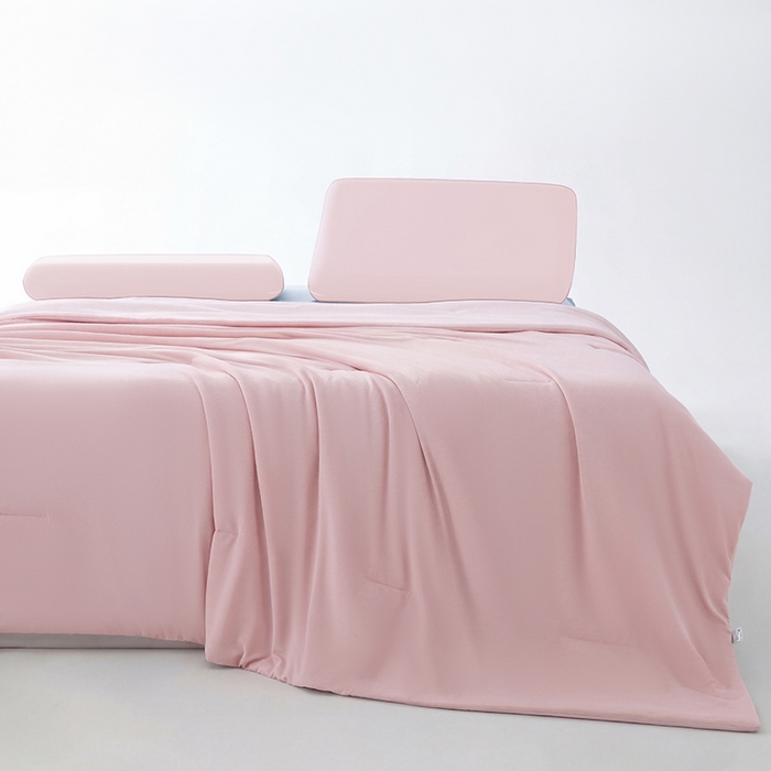 91家纺网 家纺一手货源 找家纺 柏薇 2026新款夏季双感深睡被夏被夏凉被pro3.0 柔云粉