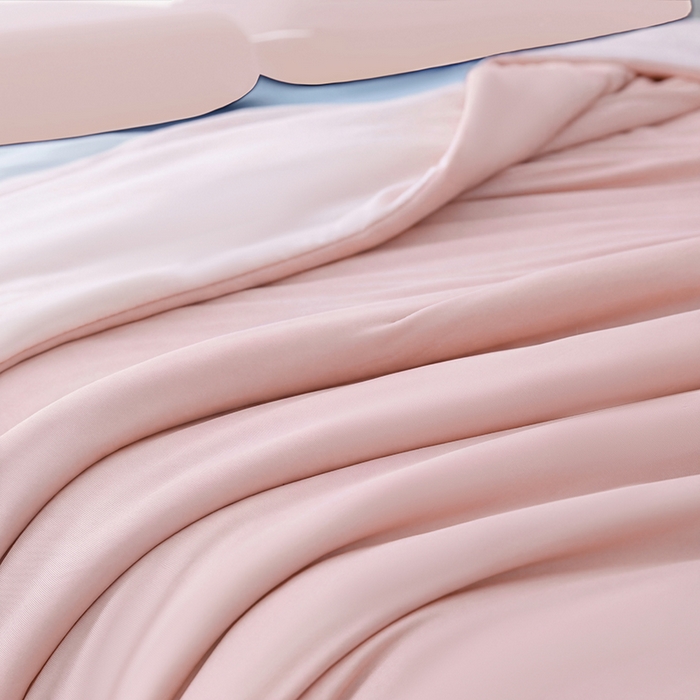 91家纺网 家纺一手货源 找家纺 柏薇 2026新款夏季双感深睡被夏被夏凉被pro3.0 柔云粉