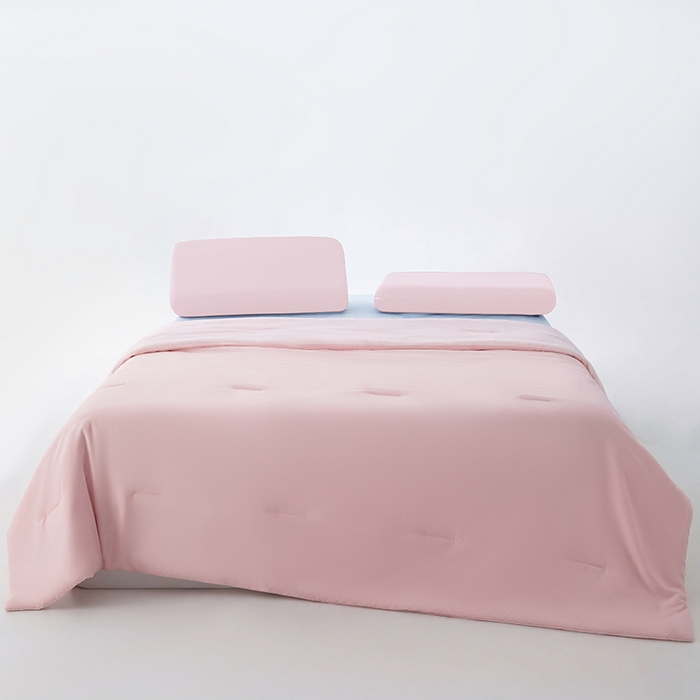 91家纺网 家纺一手货源 找家纺 柏薇 2026新款夏季双感深睡被夏被夏凉被pro3.0 柔云粉