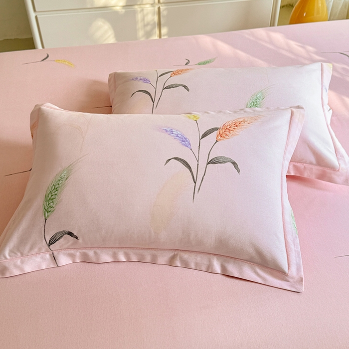 91家纺网 家纺一手货源 找家纺 （总）木易 2026新款全棉磨毛印花四件套