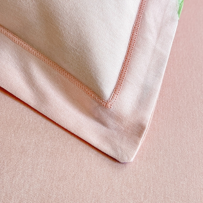 91家纺网 家纺一手货源 找家纺 木易家居 2026新款全棉磨毛印花四件套丰收年华