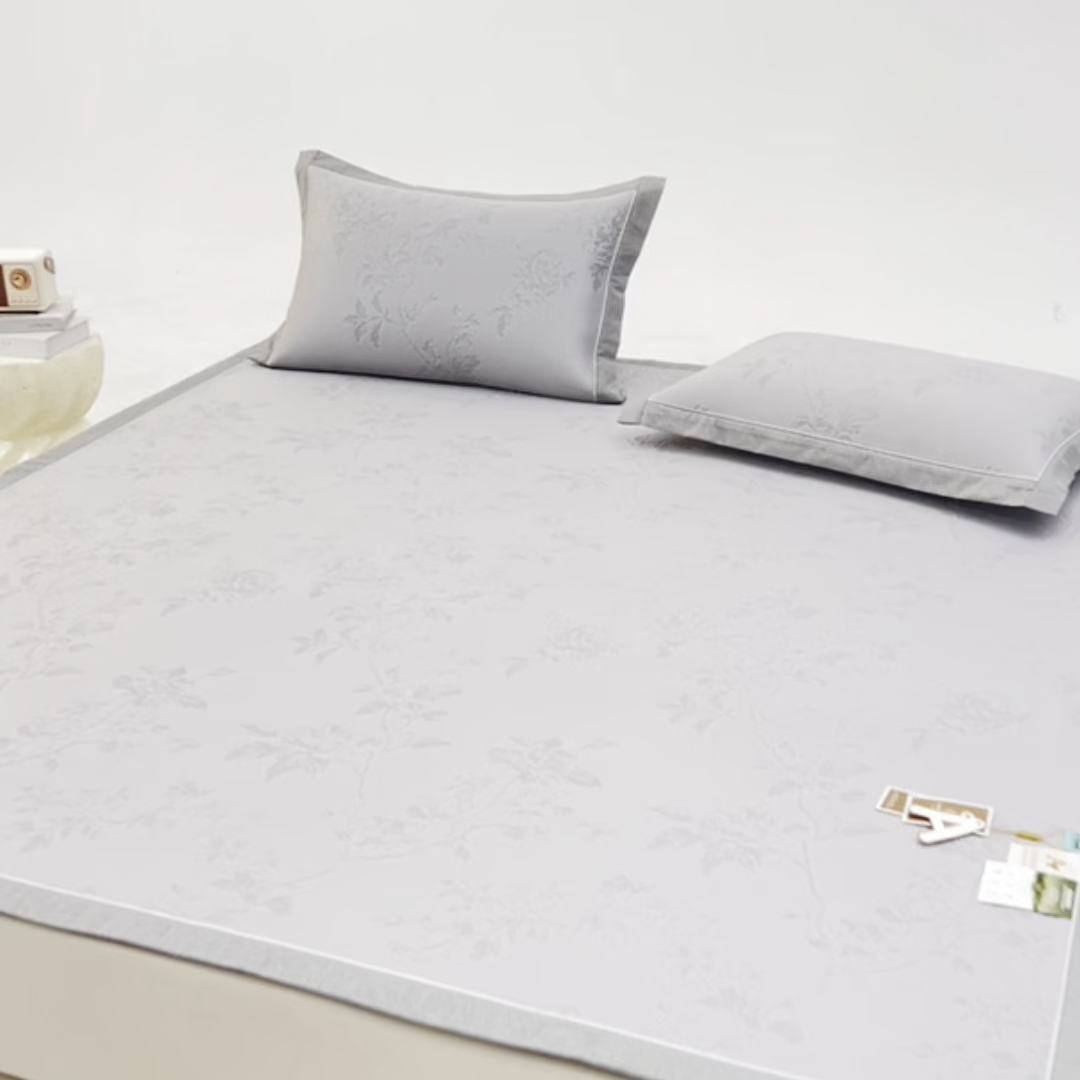 91家纺网 家纺一手货源 找家纺 （总）小牛席业 2026新款牡丹花蔓冷感豆豆席凉席席子凉席藤席冰藤席冰丝席竹席乳胶席