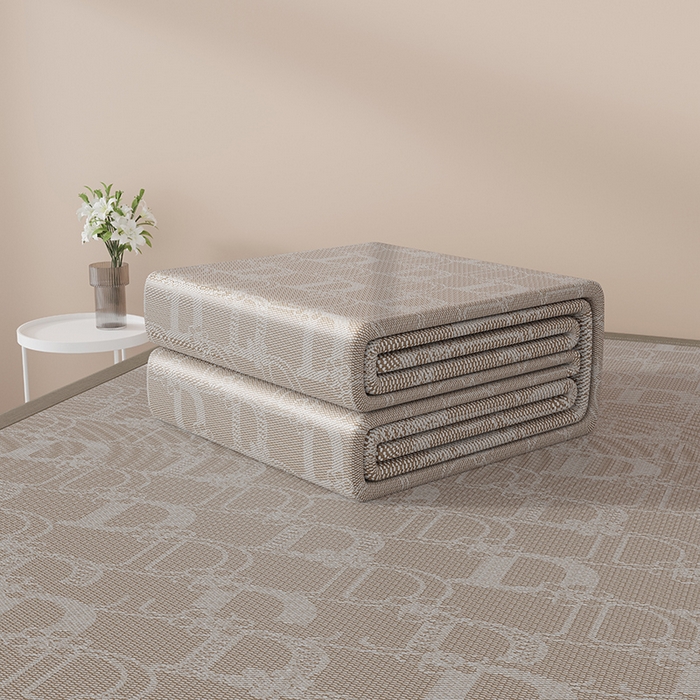 91家纺网 家纺一手货源 找家纺 yyds网供 2026新款波澜7A抗菌水洗提花刺绣冰丝席凉席软席三件套凉感丝空调席-波澜迪斯 迪斯尼-冰幻咖