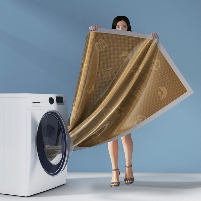 91家纺网 家纺一手货源 找家纺 yyds网供 2026新款碳光绣花冰藤席夏季冰丝席空调软席可水洗折叠凉席 绣花星月-咖色