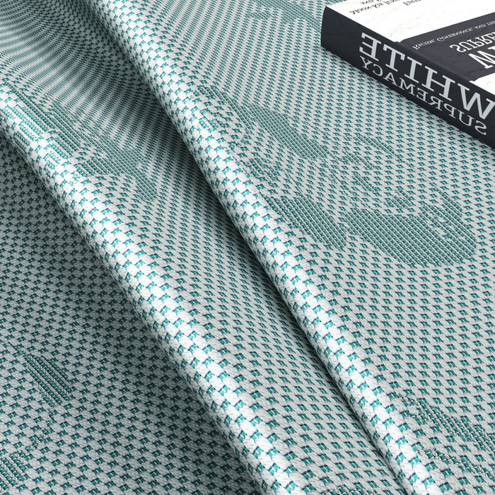 91家纺网 家纺一手货源 找家纺 yyds网供 2026新款碳光绣花冰藤席夏季冰丝席空调软席可水洗折叠凉席 绣花熊猫-水绿