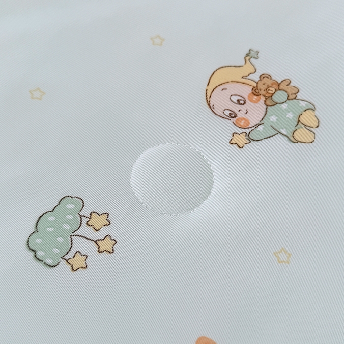 91家纺网 家纺一手货源 找家纺 丫丫家纺 2026新款Ａ类豆豆被有氨凉感丝冰豆豆夏被卡通印花双面凉感丝（含氨纶）夏凉被空调被子 奶绿星星