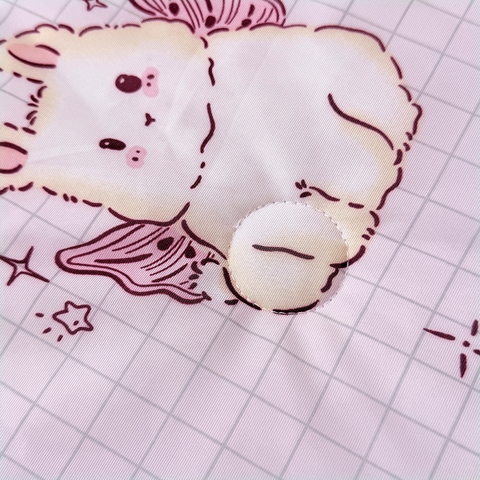 91家纺网 家纺一手货源 找家纺 丫丫家纺 2026新款Ａ类豆豆被有氨凉感丝冰豆豆夏被卡通印花双面凉感丝（含氨纶）夏凉被空调被子 小可爱紫